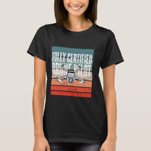 Pilotsenflug mit Drone-Technologie T-Shirt