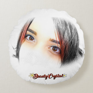 PILOW BEAUTYCRYSTAL RUNDES KISSEN