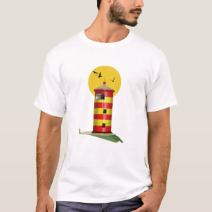 Pilsum Lighthouse Deutschland T-Shirt