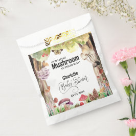 Pilz-Babydusche Waldwald Geschenktütchen