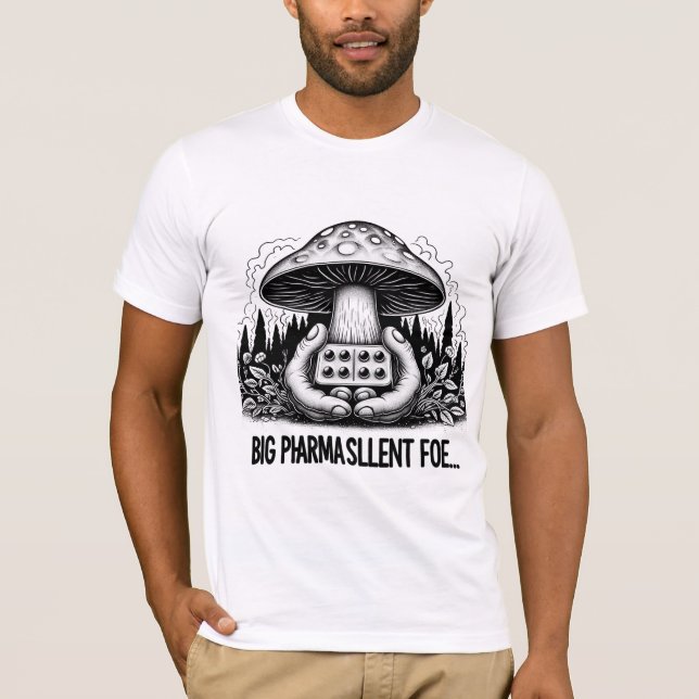 🟣 Pilz Big Pharma's Stille Foe T-Shirt (Vorderseite)