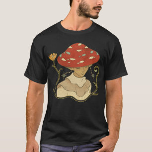 Pilz Cottagecore Vintage Magie Pflanze Faecore C T-Shirt