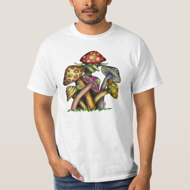 Pilz-Elf T-Shirt (Vorderseite)