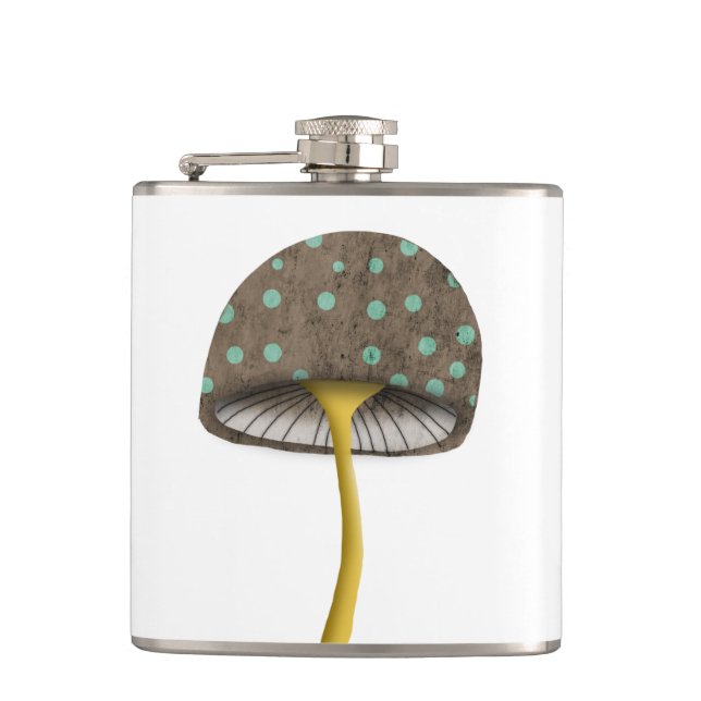 Pilz Flachmann (Vorderseite)