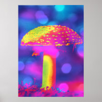 Pilz in den Lichtern