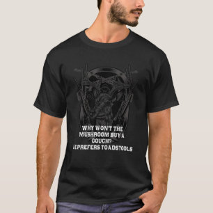 Pilz Kauf ein Sofa Pilzsuchhumor T-Shirt