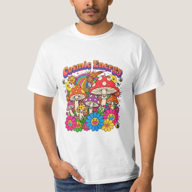 PILZ KOSMISCHE ENERGIE T-Shirt (Vorderseite)