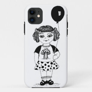 Pilz-Mädchen-Telefon-Kasten Case-Mate iPhone Hülle