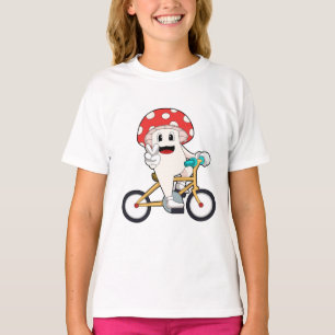 Pilz mit Fahrrad.PNG T-Shirt