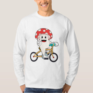Pilz mit Fahrrad.PNG T-Shirt