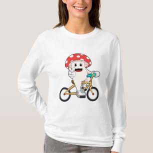 Pilz mit Fahrrad.PNG T-Shirt