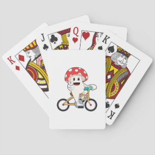 Pilz mit PNG Spielkarten