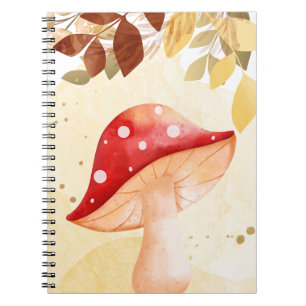 Pilz-Notebook Notizblock