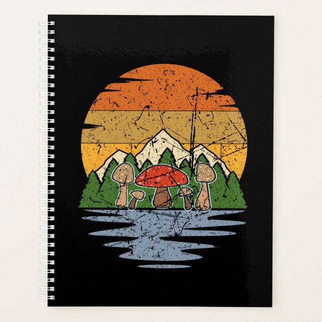 Pilz-Picking Retro Planer (Vorderseite)