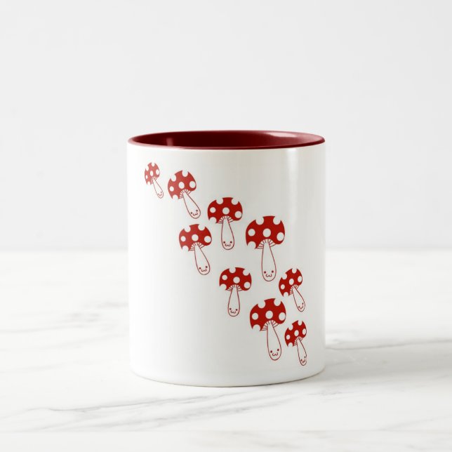 Pilz-Tasse Zweifarbige Tasse (Mittel)