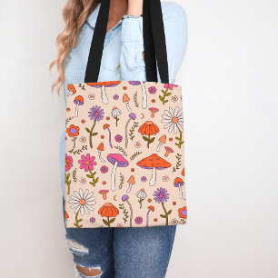 Pilz- und Blumenfarben Inspiriert
