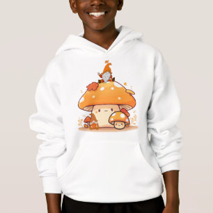 Pilz und Gnome Fall Hoodie