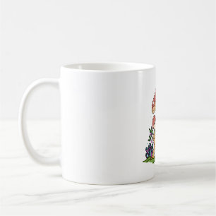 Pilz und Toad Kaffeetasse