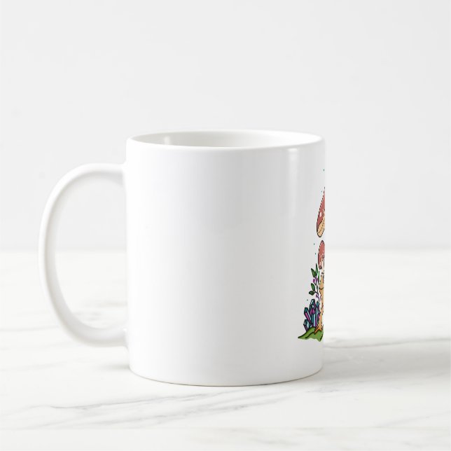 Pilz und Toad Kaffeetasse (Links)