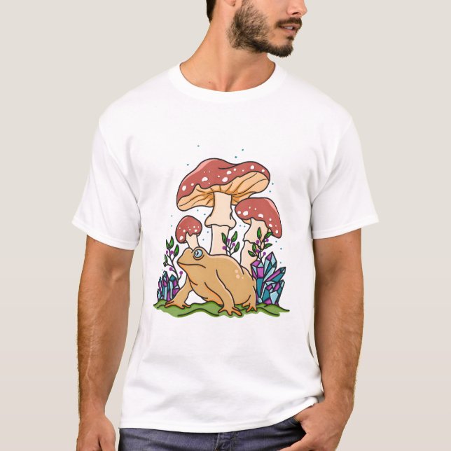 Pilz und Toad T-Shirt (Vorderseite)