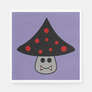 Pilz-Vampirs-Papierservietten Serviette