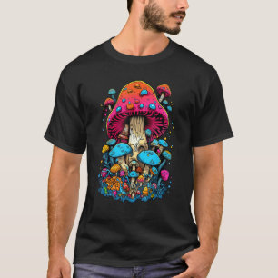 Pilz Vintage-Illustration Pilzkunst T-Shirt