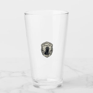 Pilz-Wald-Feenkater-Lustige Katze Grafik - Pilz Glas
