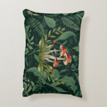 Pilz-Wald-Sherpa-Flanelldecke | Botanisch