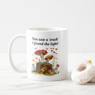 Pilz & Wildblume, Naturliebhaber Inspirierend  Kaffeetasse