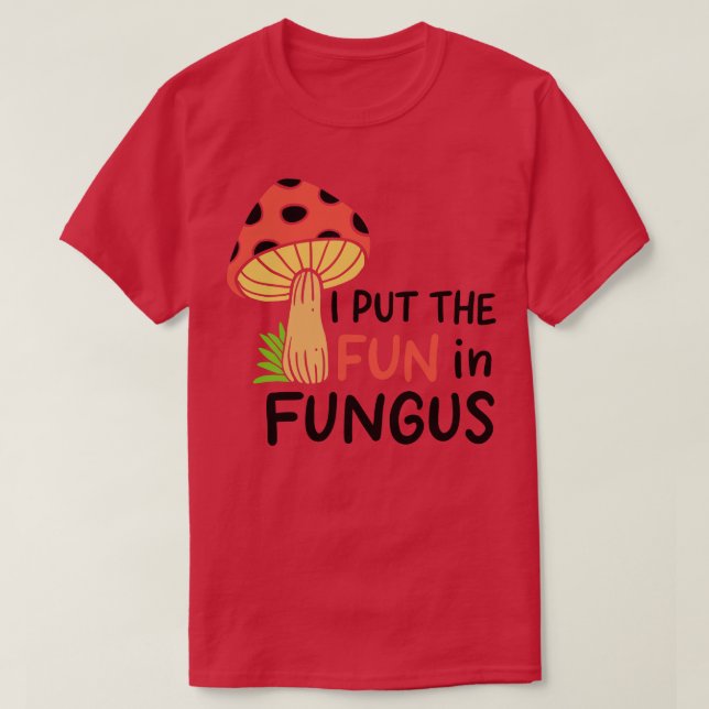 Pilzauswahl 4 T-Shirt (Design vorne)