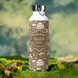 Pilzbrauner Creme-Kühler Trinkflasche