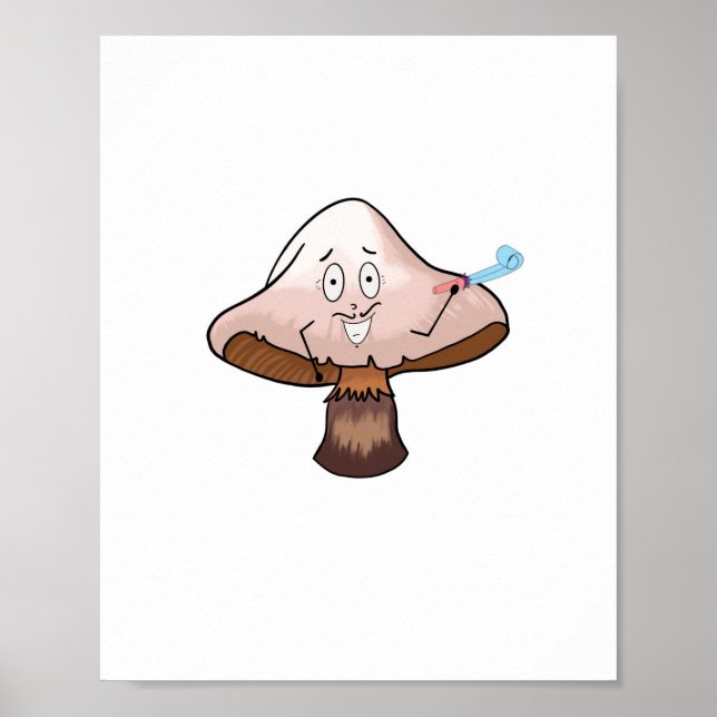 Pilzdesign, Party-Pilz Poster (Vorne)