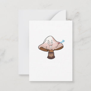 Pilzdesign, Partypilz Mitteilungskarte