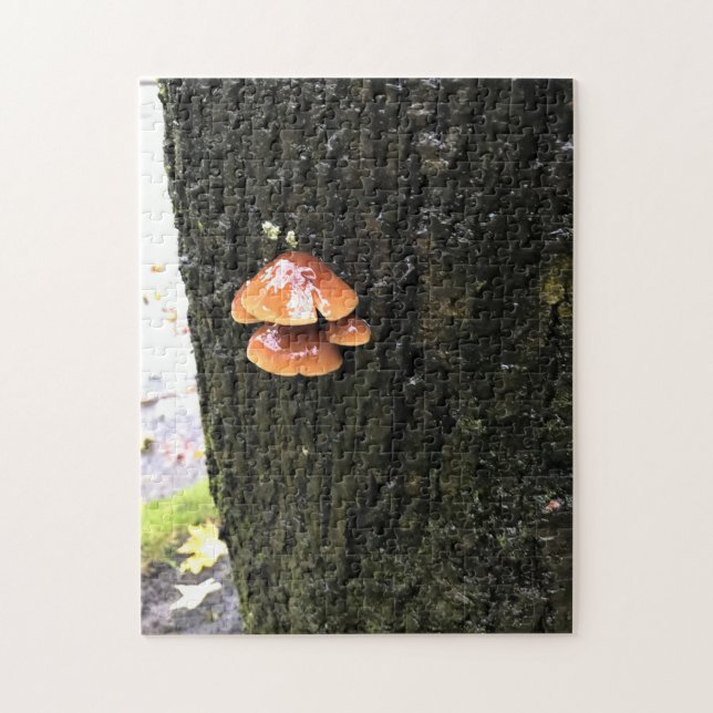 Pilze auf einem Baum, Oregon Puzzle (Vertikal)