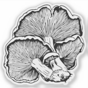Pilze Aufkleber