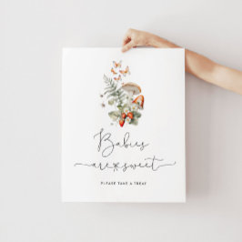 Pilze aus der Wildnis Babies sind süßes Poster