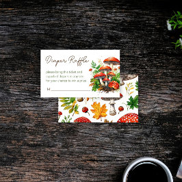 Pilze aus Wildwald Babydusche-Windelraffinerie Begleitkarte