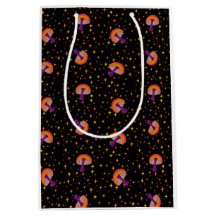 Pilze der Herbstmagie_schwarz Mittlere Geschenktüte