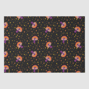 Pilze der Herbstmagie_schwarz Seidenpapier