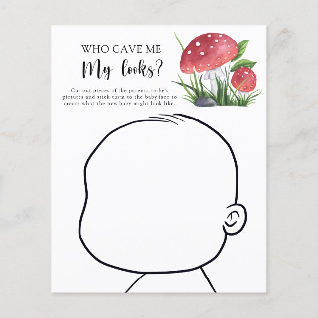 Pilze, die mir mein Aussehen gegeben haben (Vorderseite)