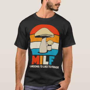 Pilze ID like Futter Retro Vintag T-Shirt
