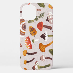 Pilze im Herbst, Blätter: Vintag wiederholen. Case-Mate iPhone Hülle