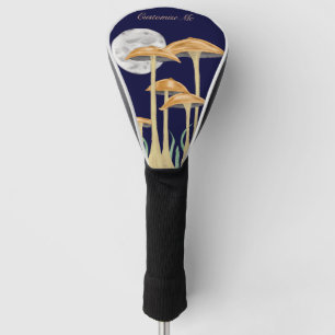 Pilze im Mondlicht Golf Headcover