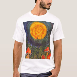 Pilze im Mondlicht Herren T-Shirt