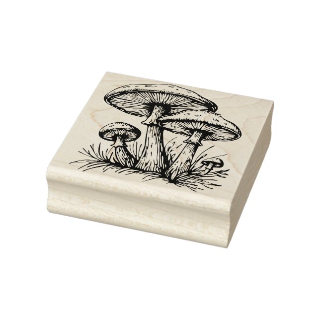 Pilze-Kautschuk-Briefmarke Gummistempel (Stempel)