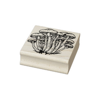 Pilze-Kautschuk-Briefmarke Gummistempel