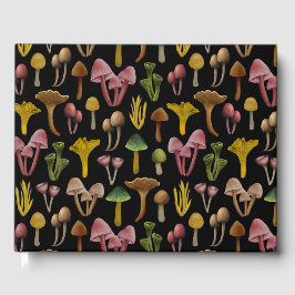 Pilze, Lichen und farbenfrohe Pilze Gästebuch