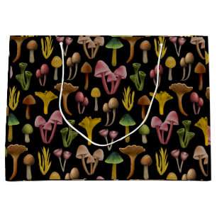 Pilze, Lichen und farbenfrohe Pilze Große Geschenktüte