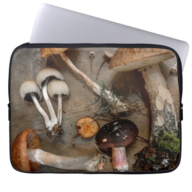 Pilze Liebe Fungi Laptopschutzhülle (Vorderseite)