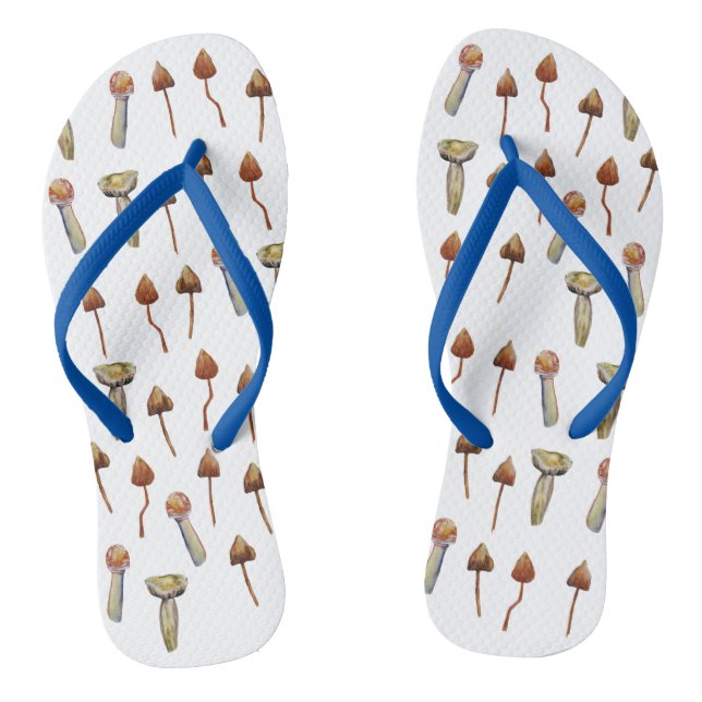 Pilze Magie Flip Flops (Fußbett)